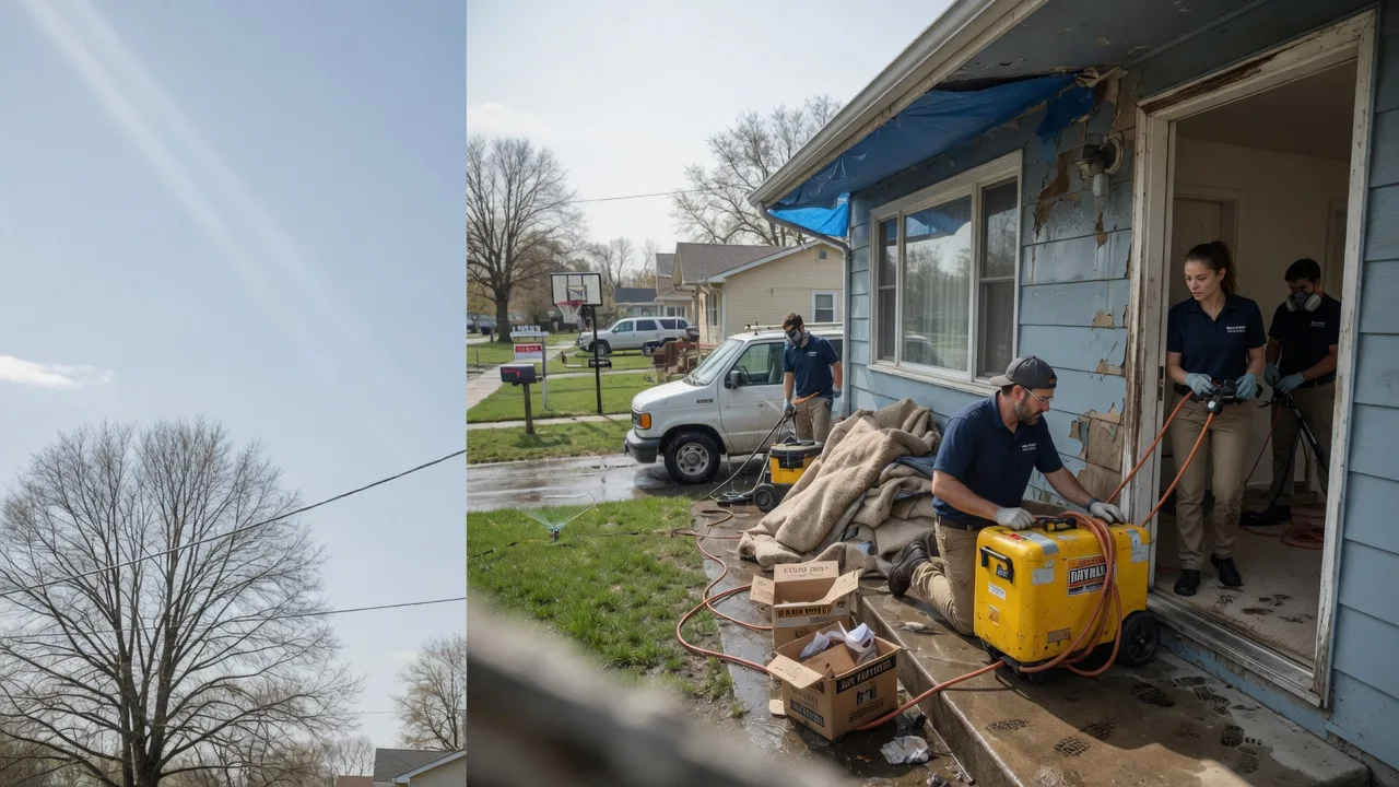 Basement Flood Cleanup in Greenock, PA near me